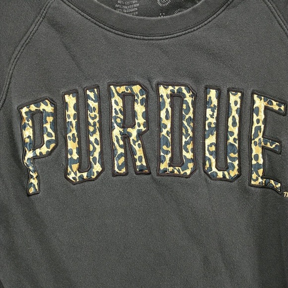 Pressbox by Royce Apparel Women's Sweatshirt Black Medium Purdue University - Picture 4 of 13